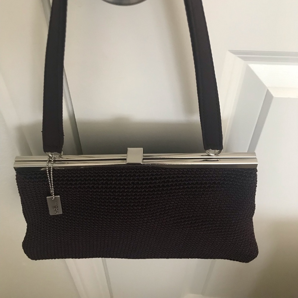 The Sak Burgundy Crochet Handbag - Picture 3 of 4